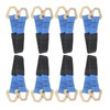 NovelBee 8pcs 2" x 24" Axle Tie Down Strap with