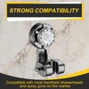 Shower Head Holder Suction Cup, Shower Head Holder, Universal Shelf