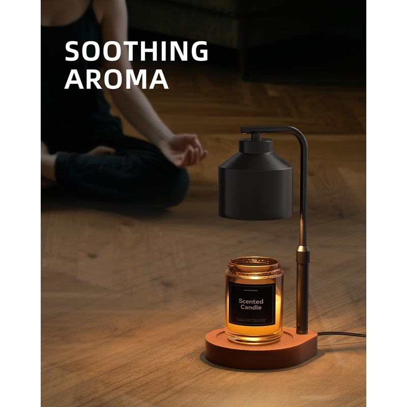 Cozmara Candle Warmer Lamp with Timer & Dimmer for Yankee