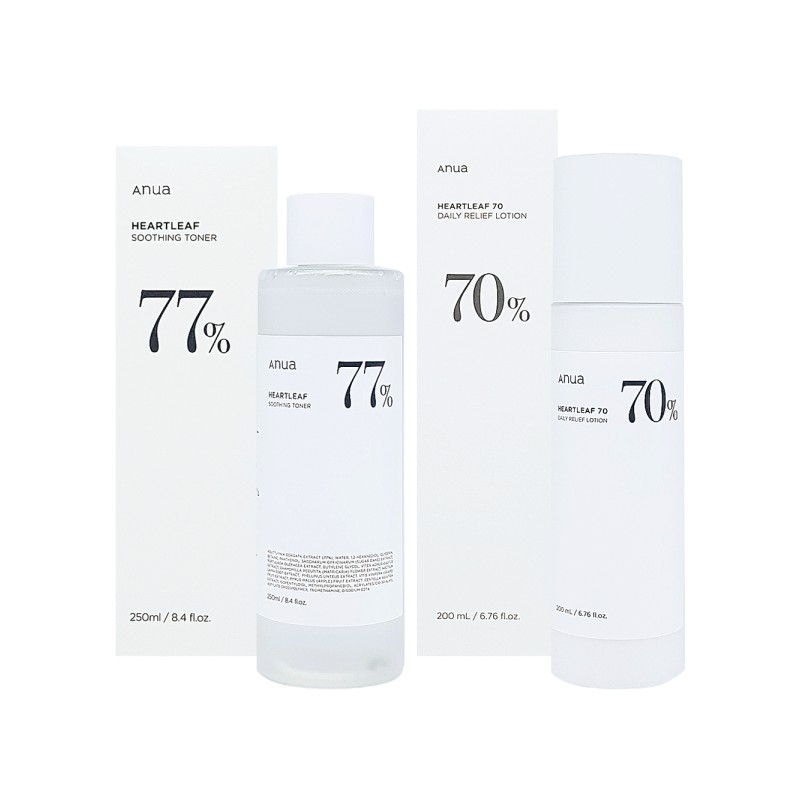 Anua Eoseongcho 2-piece set skin lotion for sensitive skin, cosmetics