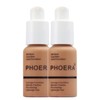 Glamza Phoera Foundation Make-up-Set mit vollständiger Abdeckung – 24h haltbare