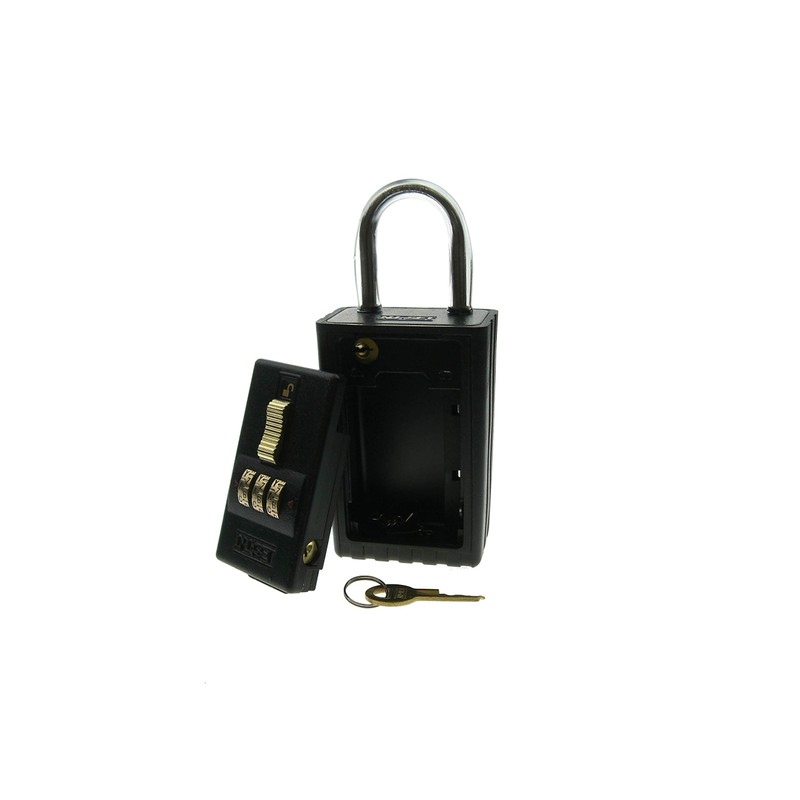 NU-SET Lock | 3 Digit 26-Alpha Combination Lock Box |