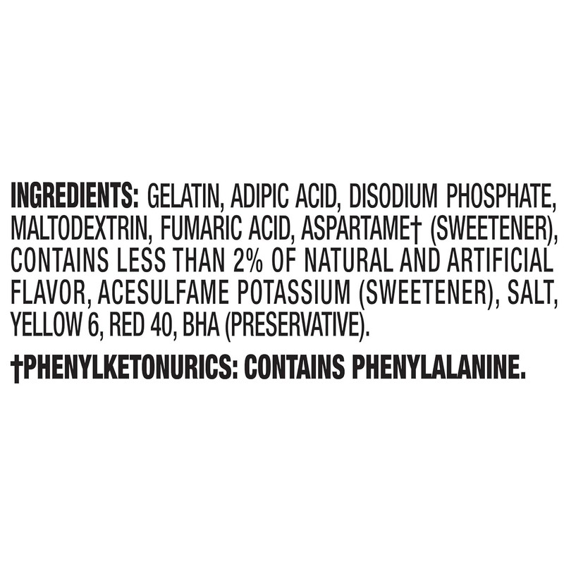 Jell-O Orange Sugar-Free Gelatin Mix (0.6 oz Boxes, Pack of