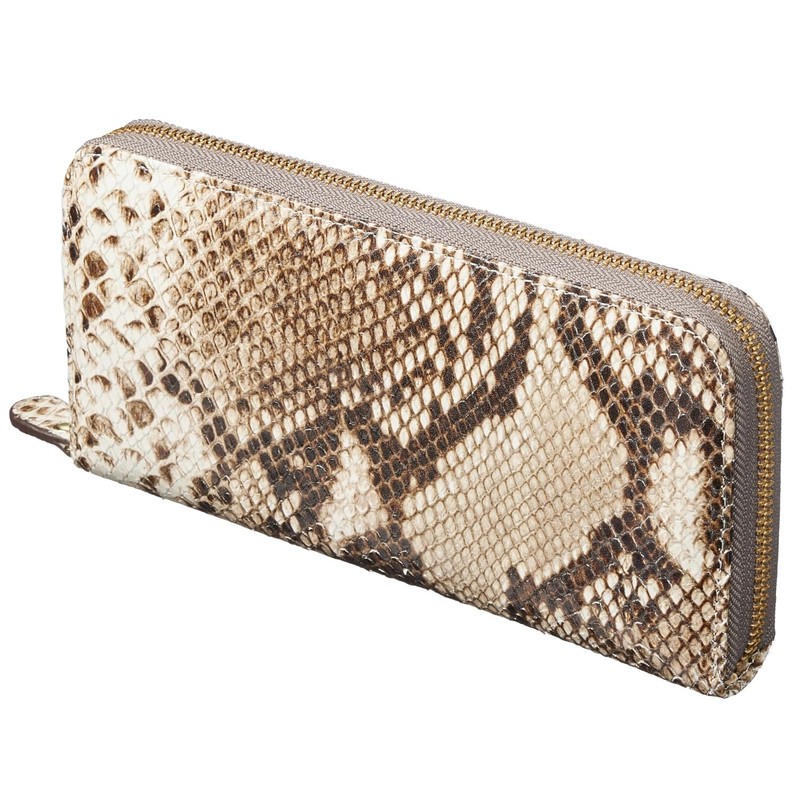 [VOICE] Align Align Italian Atema Cowhide Leather Women's Long Wallet,