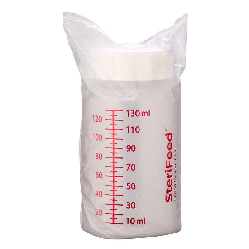 Sterifeed Baby Bottle, Reusable, Sterile, 130ml, Pack of 10