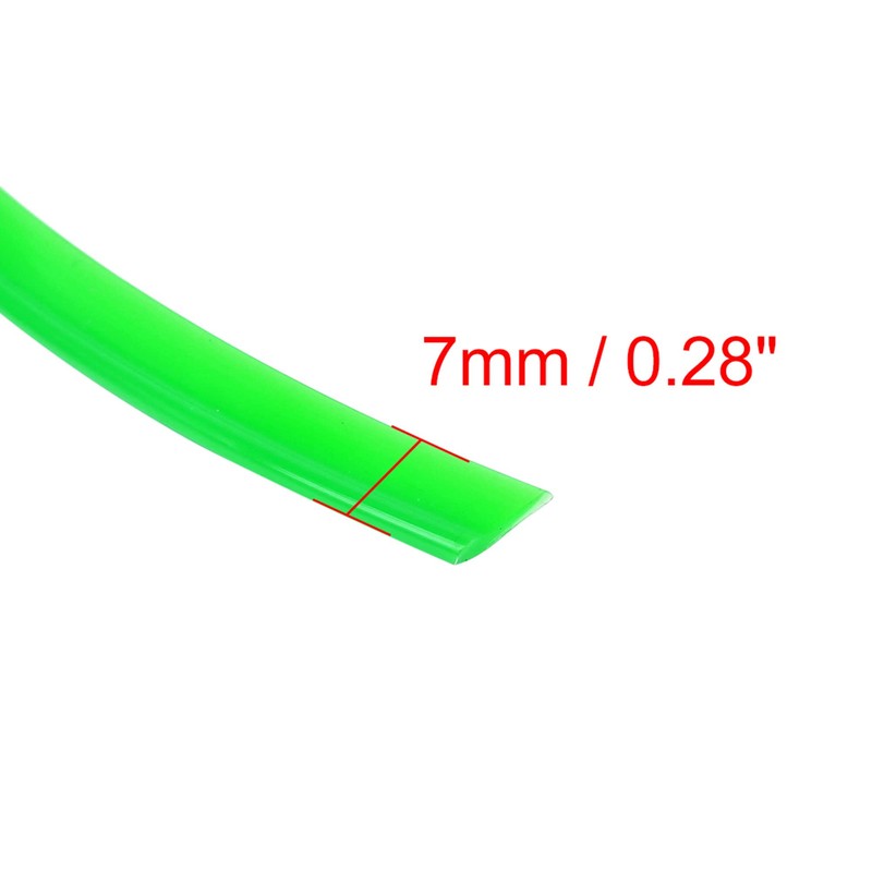 X AUTOHAUX 5m Green DIY Car Interior Exterior Decoration Moulding
