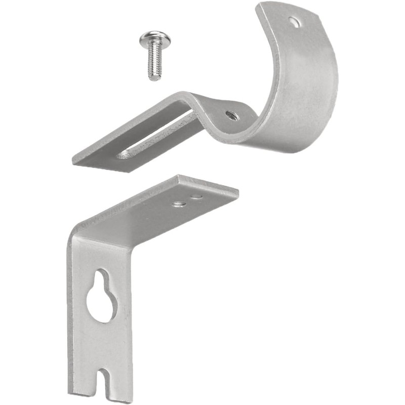 Luanxu 2 Pcs of Adjustable Curtain Rod Brackets, Heavy Duty