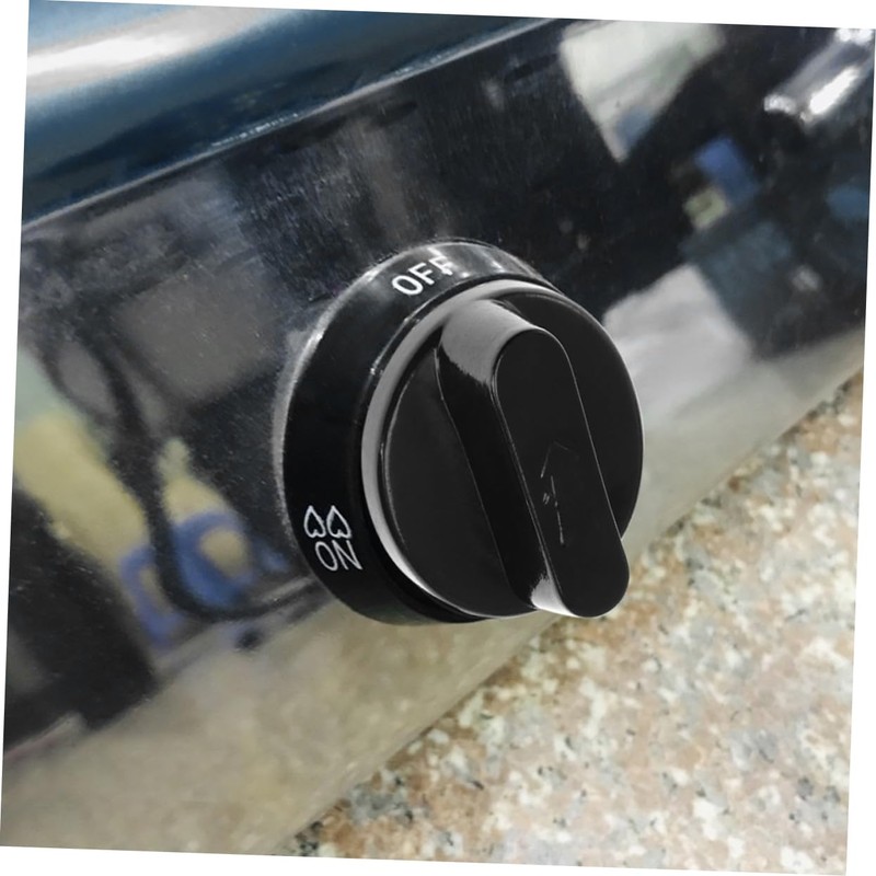 LALAFINA 2pcs Gas Stove Knobs Replacement Easy to Use Control