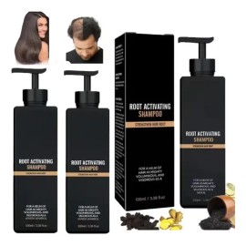 Champú MiraBelya Root Activating para Crecimiento del Cabello, Pack de 3