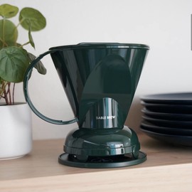 Clever Coffee Dripper and Filters, Large 18 oz| Barista's Choice| Safe BPA Free Plastic|Includes 100 Filters (Dark Green)