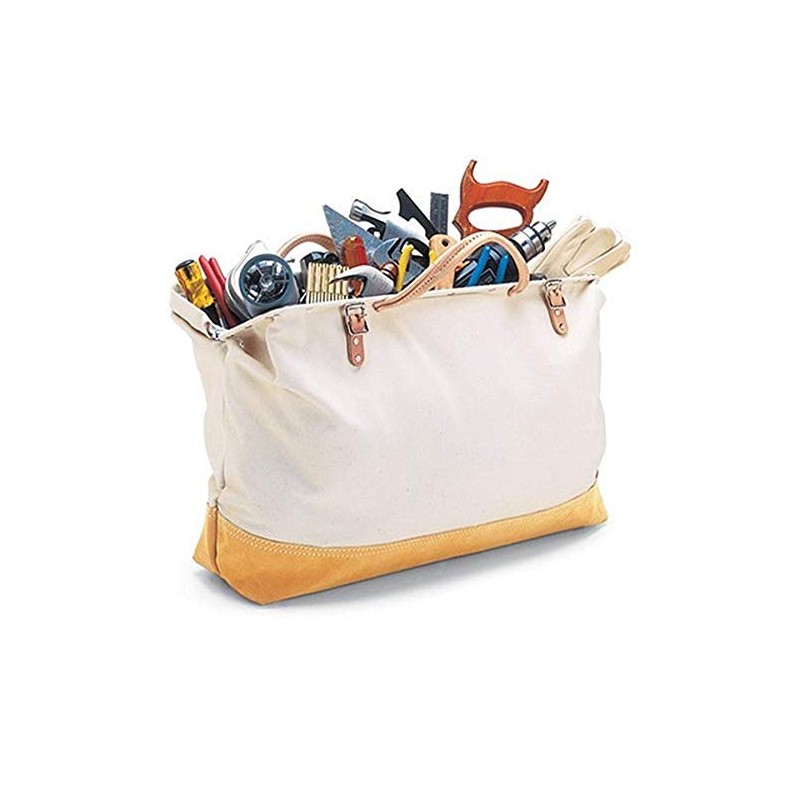 CLC Custom Leathercraft 304X Reinforced Masons Tool Bag, beige