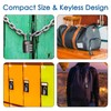 2 Pack TSA Approved Travel Luggage Locks, Combination Lock Alloy