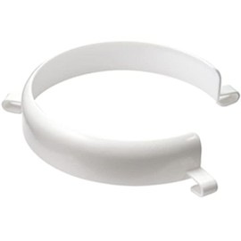 Ravencourt Living Plate Surround White – Perfect for People with Tremors, Elderly, Parkinsons Patients, Prevents Food Spillage, One-Handed Use, Easy Clip On Design, Dishwasher Safe