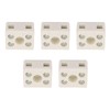 ZAWELIYO Ceramic Terminal Blocks Insulator, Anti Aging, High Temperature for