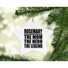 Designsify Christmas Tree Decoration, Rosemary The Mom The Hero The
