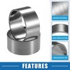 A ABSOPRO Motorcycle Exhaust Air Muffler Pipe Gasket 55mm Inner