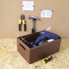 Creative Deco Brown Wooden Crate Fruit Box Basket 30 x