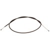 Bowden cable, handbrake - black - S50, S51, S53, S70,