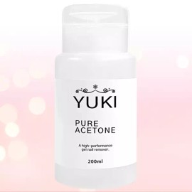YUKI [YUKI]유키 퓨어아세톤200ml 펌프형 [YUKI] Pure Acetone 200ml Pump Type [Pure Acetone 200ml Pump Type]