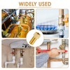 Brass Threaded Pipe Fitting 20mm Brass Pipe Adapter 1/2 Pt