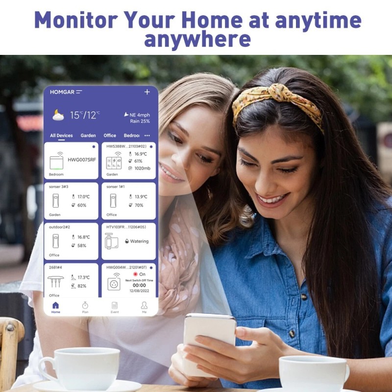 BALDR Wi-Fi weather station remote controlled smart home system real-