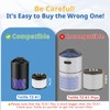 2 Pack TZ-K1 Replacement Filter Compatible With FreAire Air Purifier,
