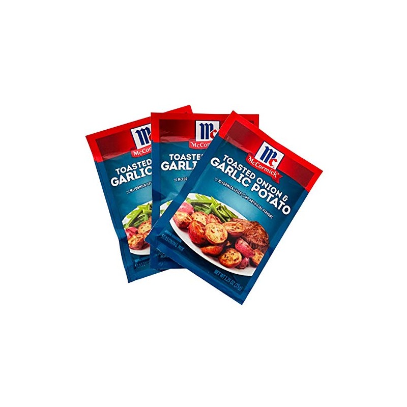 McCormick Toasted Onion & Garlic Potato Seasoning Mix (Pack of