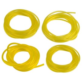 Hipa Hipa 4 Size Gas Fuel Line Hose Tubing 4 ft. Each for Small Engine Chainsaw Lawn Mower String Trimmer WeedEater Blower Model Parts I.D x O.D 1/8" x 3/16" 3/32" x 3/16" 1/8" x 1/4" .08" x .14"