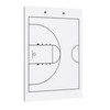 Elite Clipboards Basketball White Dry Erase Coaches Clipboard | Double-Side
