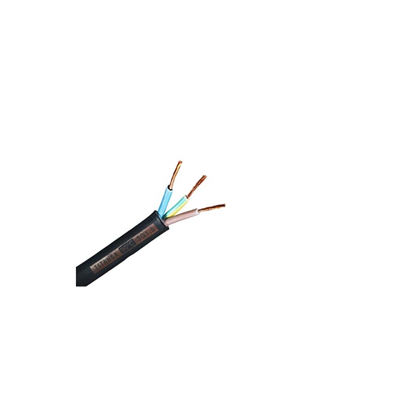Nexans Titanex Rubber Cable H07RN-F 3G1.5 3 x 1.5 mm²
