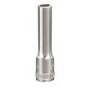 Genius Tools 1/4" Dr. 13mm(12 pt.) Deep Hand Socket -