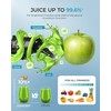 Cold Press Juicer, EUHOMY 5.5" Extra Large Feed Chute Slow