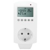 Plug‑in Thermostat LCD Programmable Heating Temperature Controller 16A