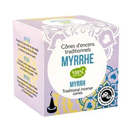 Indian Myrrh Scented Cones (Pack of 12)