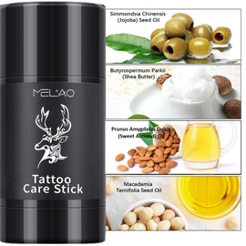 Tattoo Aftercare Butter Balm - Improved Colour Revives Old Tattoos, Daily Tattoo Cream Moisturiser and Healing Brightener