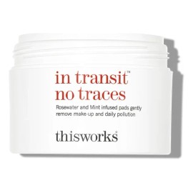 Thisworks 60 toallitas desmaquillantes para ojos y rostro eimina el maquillaje protege e hidrata la piel con agua de rosas menta y aceites botánicos