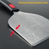 Vovoly Wide Griddle Scraper, 4.3“x4.3'' Smashed Burger Scraper Grill Scraper