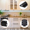 4Pcs Magnetic Push Latch, Push to Open Cabinet Catch Hardware
