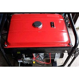 Wai Danie Wai Danie Universal 7 Gallon Generator Gas Fuel Tank Valve Chrome Cap 26.5 Liter 6500W Generator Gas Fuel Tank with Chrome Cap 25 Liters fits for EC6500