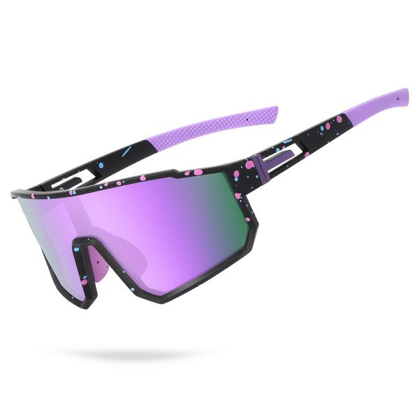 Derowern Youth Baseball Sunglasses, Kids Polarized Sports Sun glasses, Lightweight