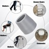 Dexspoeny 8Pcs Rubber Walker Tips Set 1 & 1/8 in