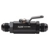 Edelbrock 650643 Shutoff Valve -8 An Male Black Finish