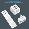 VIEWLON European Plug Adapter Canada US to Europe Travel Essentials,