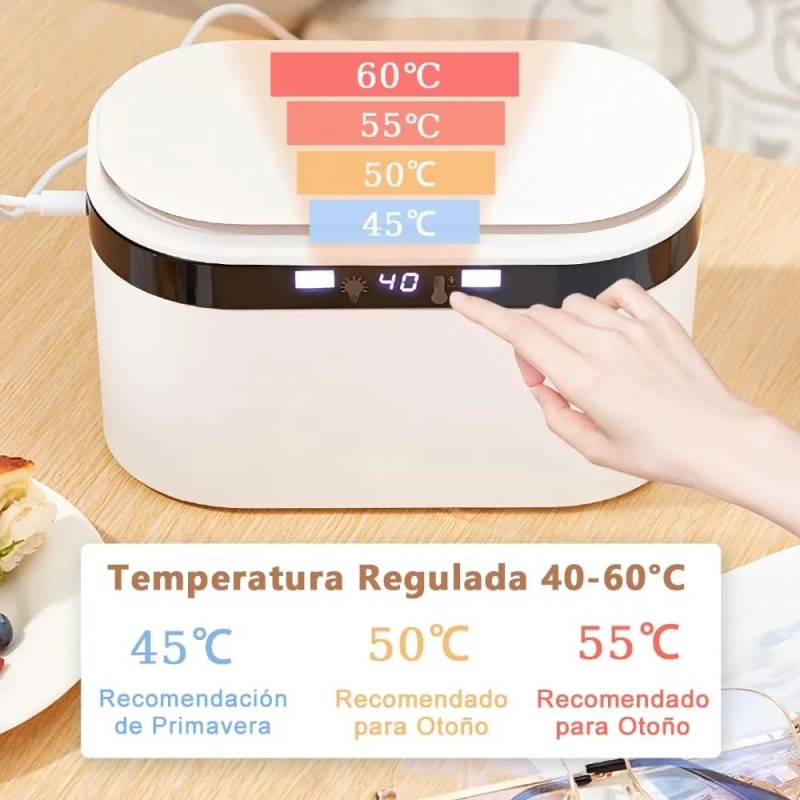 Calentador De Toallitas Húmedas Led Para Bebés Termostato