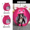 Maccabi Art Pig Theme Dog Bed - Cute Igloo Style