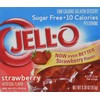 Jell-O Sugar-Free Strawberry Gelatin, 0.30 Oz, 4 pk