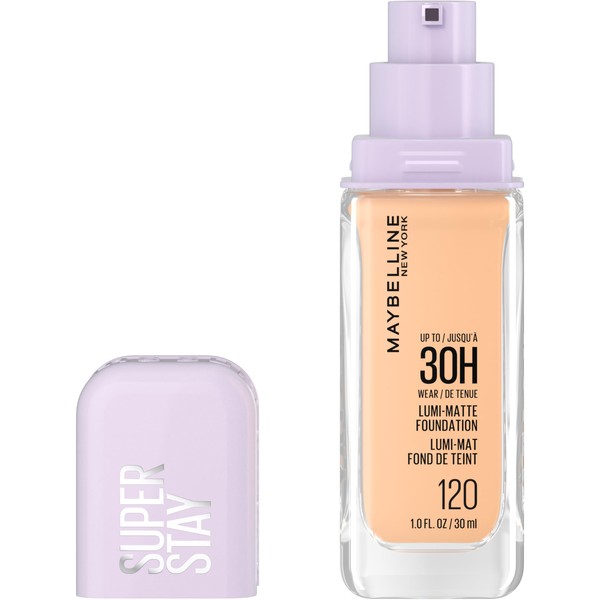 Maybelline Super Stay Lumi-Matte Foundation, Lightweight and Buildable Full Coverage