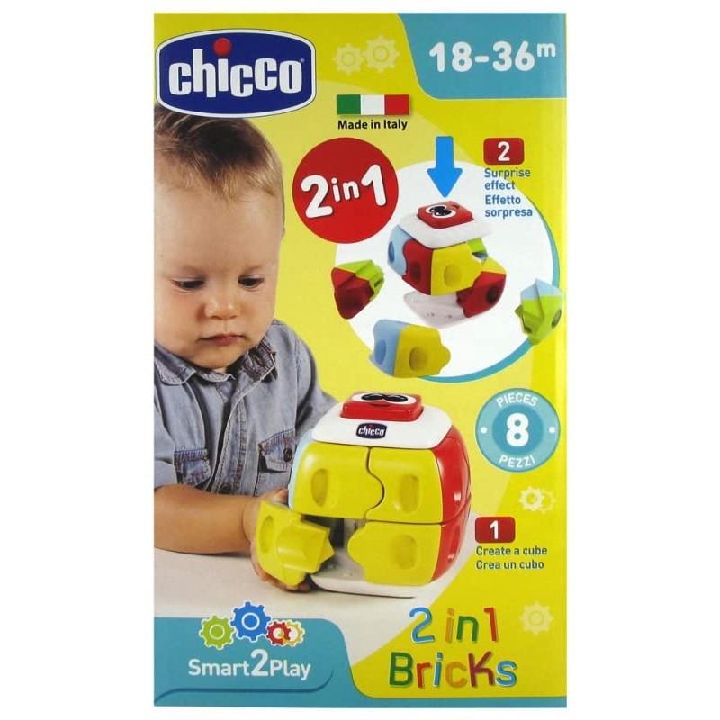 Chicco 00010061000000 10061000000 2 in 1 Q-Block Sorting Game