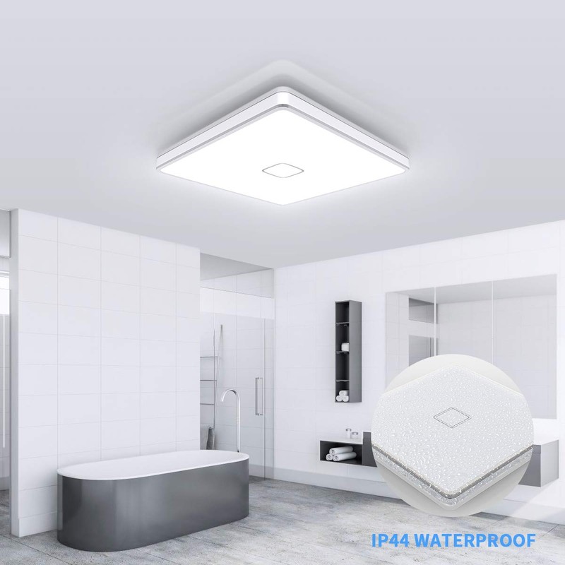 Airand LED Ceiling Light Fixtures Flush Mount 12.8inch 24W Bright