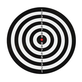 Shot! - Double Tops Dartboard Game | 2-in-1, Tournament Size | Easy to Hang | Includes 6 Steel Tip Darts | Professional Dart Board, Darts Board Set, Game for Adults
